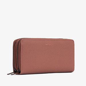 Matt & Nat Sublime Wallet - clay pink